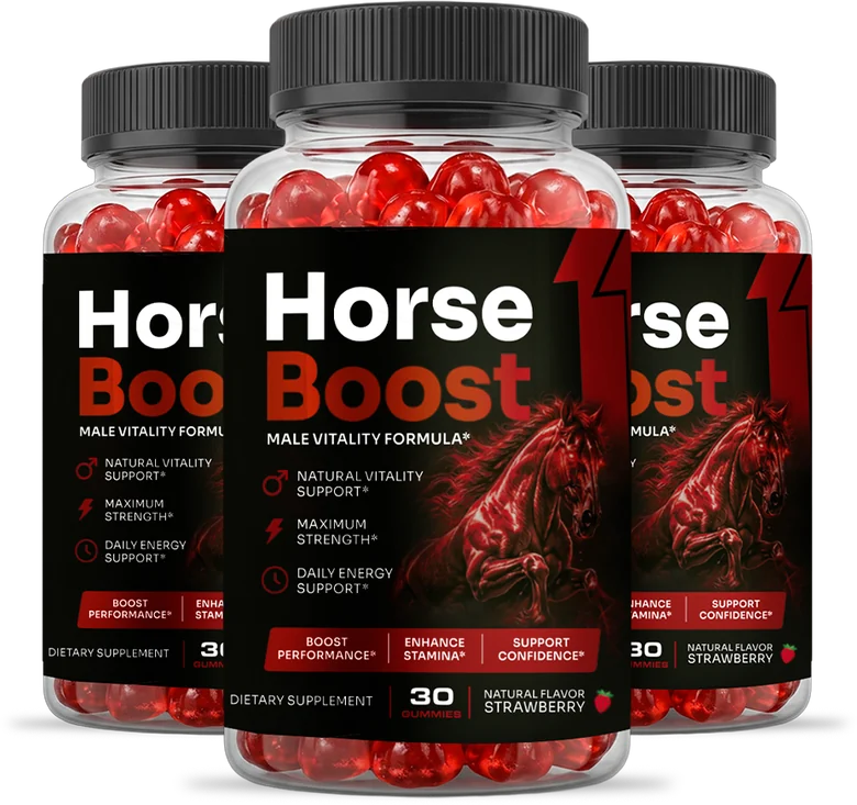 HorseBoost 3 Bottles package